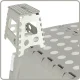 Folding Non-Slip Stool 39.5 cm, Light Grey