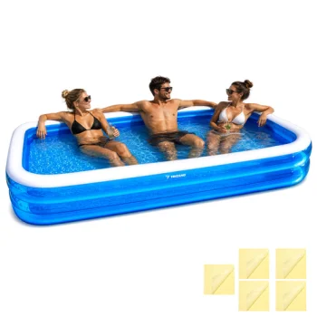 Trizand Inflatable Pool 305x183x50cm, Blue