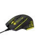 Wozinsky WMGK-1181W Wired Optical Gaming Mouse 7200 DPI - Black and Yellow