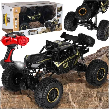 Rock Crawler Remote Control Car 2.4GHz 1:8, 51cm, Black
