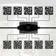 ARCTIC 10-Port PWM Case Fan Hub with SATA Power