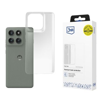 3mk Armor Case for Motorola Edge 60 Pro Transparent
