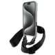 BMW iPhone 16 Case M Edition Carbon Stripe & Strap - Gray