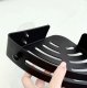 Corner Bathroom Shelves AG829A, 2 pcs, Black