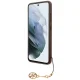 Guess Samsung Galaxy A35 Case 4G Charms Collection, Brown