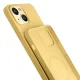 3mk Hardy Silicone MagCase for iPhone 15 Plus, Yellow