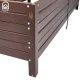 Raised Garden Bed Klasika Garden, 1500x750x300mm, Brown