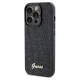 Guess iPhone 14 Pro Case Disco Script Metal, Black