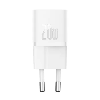 Baseus GaN5 20W Mini Wall Charger, White