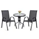 Sofotel So-981 Garden Furniture Set, Round Table and 2 Chairs