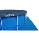 Intex 15ft x 48in Metal Frame Above Ground Pool Set with Filter Pump 17-in-1