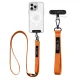 Tech-Protect C6S 2-in-1 Phone Lanyard Strap - Orange