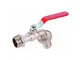IBC Tank Tap 1000L with 1/2\" Hose Connection, Silver