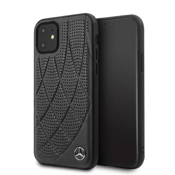Mercedes iPhone 12 mini Case New Bow Line, Black