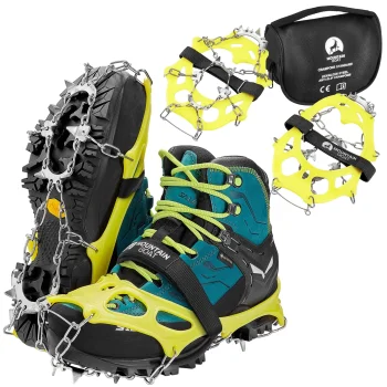 MOUNTAIN GOAT Standard Hiking Crampons (35-36) S, Yellow