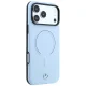 Mercedes Leather 3D MagSafe Case for iPhone 18 Pro Max / 17 Pro Max, Blue