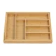 GreenBlue GB379 Expandable Bamboo Cutlery Organizer, 325-500x430x45mm