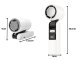 Portable Mini USB Handheld Fan with 199 Speeds and Flashlight, White
