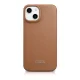 iCarer Leather Folio Case for iPhone 14 Plus MagSafe Magnetic Flip Brown (WMI14220715-BN)