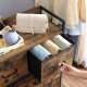 7-Drawer Dresser Storage Cabinet for Bedroom and Living Room, Rustic Brown