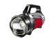 Rechargeable LED Searchlight Flashlight JS-881A with Powerbank, Grey