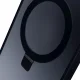 3Mk Protection Smoke Case Mag&Stand for Apple iPhone 14 Plus, Black