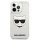 Karl Lagerfeld iPhone 13 Pro Max Case Choupette Head, Transparent