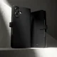 Puro Wallet Detachable MagSafe 2-in-1 PU Leather Wallet Case for iPhone 16, Black
