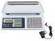 Electronic Retail Scale with Price Calculation, 40 kg, Light Blue