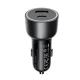 Car Charger Acefast B21 75W, USB-C + USB-A, Black