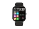 Smartwatch with Silicone Strap and Bluetooth Calls, Black