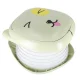 Foldable Kids Travel Potty with Lid and Bags, Green