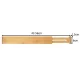 Ruhhy Drawer Organizer, Bamboo Dividers (4 pcs)