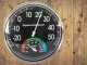 Analog Room Thermometer and Hygrometer, 13 cm, Black/Silver