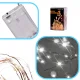 LED Wire String Lights 10m 100 LED, Cold White