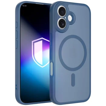 3mk Misty MagCase for Apple iPhone 17, Blue