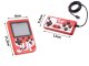Retro Mini Portable Console, 400 Games, 3.0\", TV Connection, Remote, Red