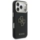 Guess FW Resin Logo Phone Case Cover iPhone 17 Pro - Black