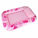 Inflatable Pool Lounger Floating Mattress with Pillow 175cm, Pink