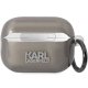 Чехол Karl Lagerfeld для AirPods Pro 2 Ikonik Karl Черный