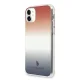 Apple iPhone 11 6.1\'\' US Polo Gradient Pattern Collection Case Cover (USHCN61TRDGRB), Blue / Red