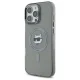 Karl Lagerfeld iPhone 16 Pro Case IML Metal Choupette Head MagSafe, Black