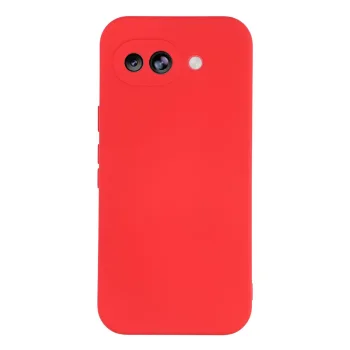 Gogole Pixel 10a Matt Silicone Color Case Cover, Red
