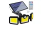 Solar Garden Lamp with Motion and Dusk Sensor, 171 LED, Separate Panel
