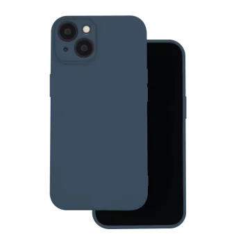 Samsung Galaxy A55 ( SM-A556B/DS ) Matt Silicone Color Case Cover, Blue
