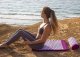 Acupressure Acupuncture Massage Mat (65 x 40 cm), blue