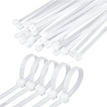 Cable Ties 2.5x100 mm, 100 pcs, White