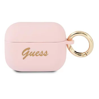 Guess GUAPSSSI AirPods Pro Silicone Case, Pink