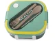 Lunch Box with Compartments and Cutlery, Green, 1000ml