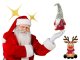 Christmas Tree Santa Claus Gnome, 38 cm